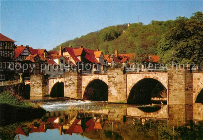 Muenden Werra Werrabr?cke