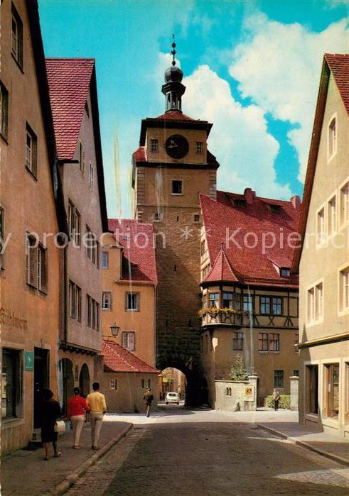 Rothenburg Tauber Wei?er Turm Judentanzhaus