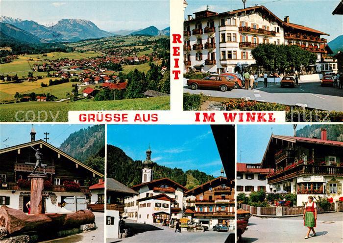 Reit Winkl Panorama Brunnen Stadtansicht
