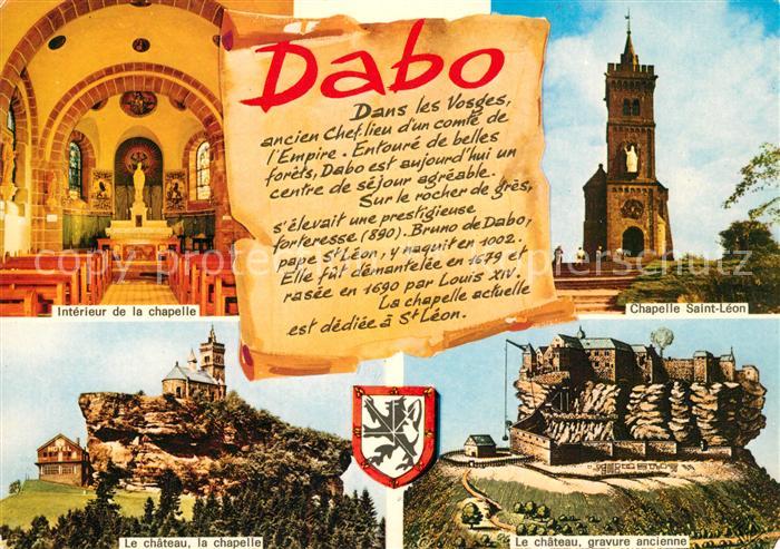 Dabo Moselle Chapelle Chateau Chapelle Saint Leon