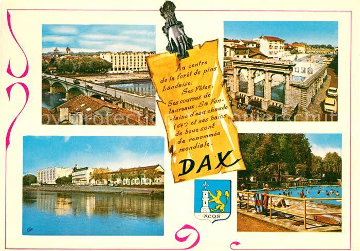 Dax Landes Schwimmbad Stadtansichten