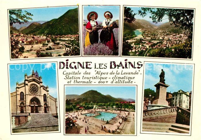 Digne-les-Bains Volkstracht Panoramen Denkmal