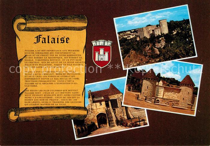 Falaise Calvados Stadtansichten