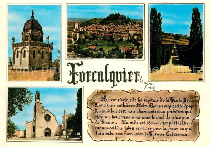 Forcalquier Kirche Panorama