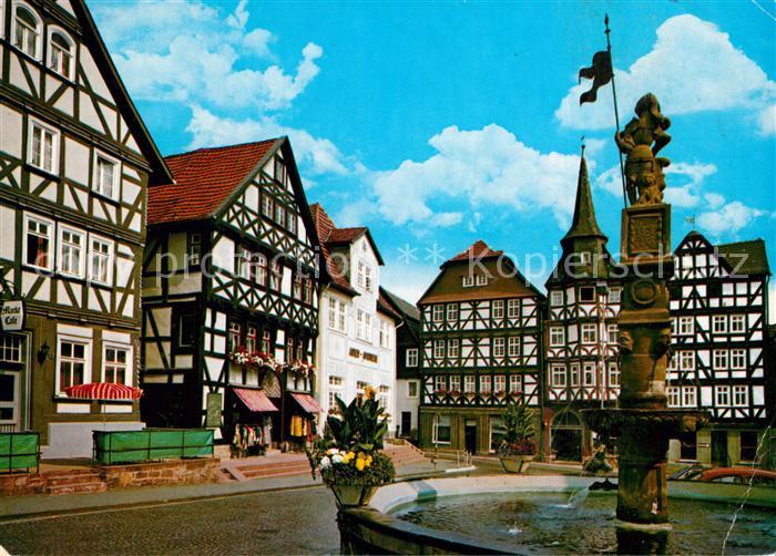 Fritzlar Rolandsbrunnen Marktplatz