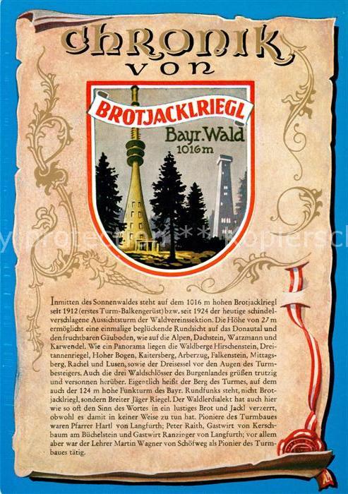 Brotjacklriegel Chronik