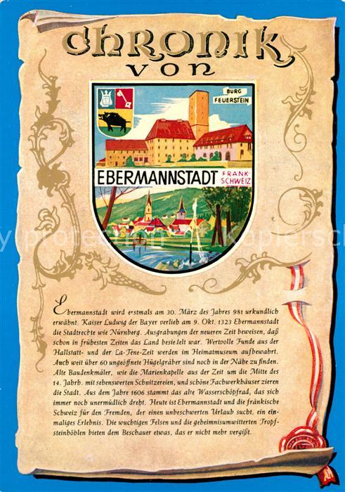 Ebermannstadt Chronik Burg Feuerstein