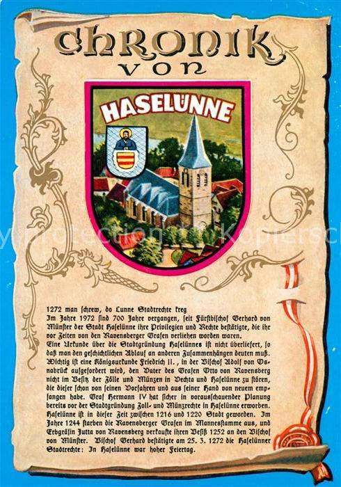 Haseluenne Kirche Chronik