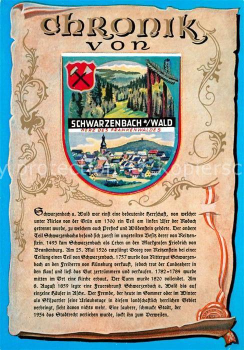 Schwarzenbach Wald Panorama Chronik