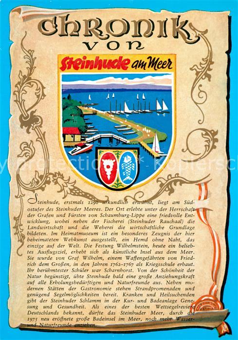 Steinhude Steinhuder Meer Hafen Chronik