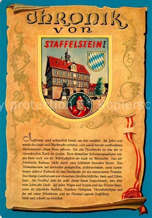 Staffelstein Rathaus Chronik