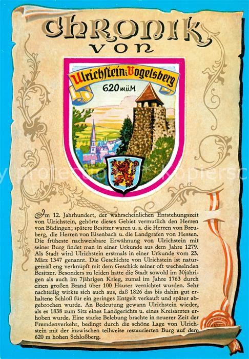 Ulrichstein Aussichtsturm Panorama Chronik