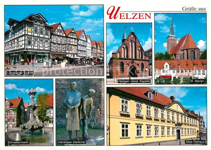 Uelzen Lueneburger Heide Fachwerk Lueneburger-Strasse Schnellenmarkt Ulenkoeper-