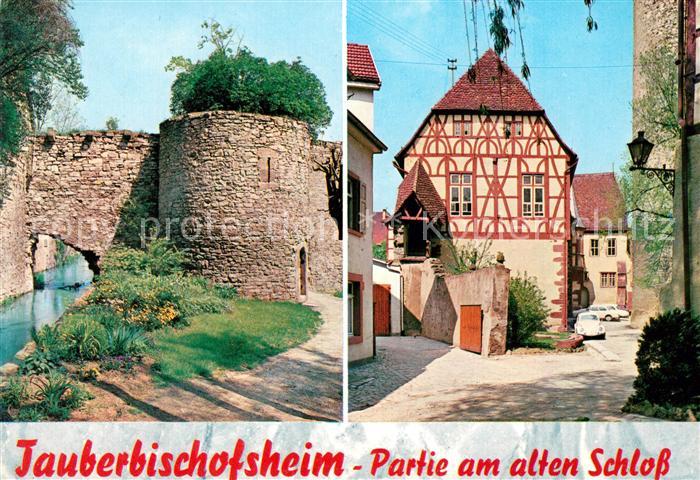 Tauberbischofsheim Altes Schloss Fachwerk Stadtmauer Landschaftsmuseum