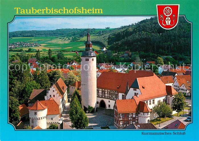 Tauberbischofsheim Fliegeraufnahme Kurmainzisches Schloss