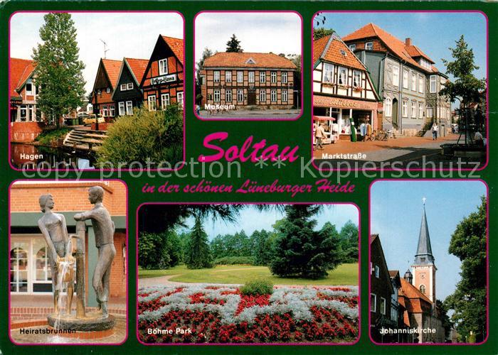 Soltau Heiratsbrunnen Hagen Fachwerk Museum Boehme-Park