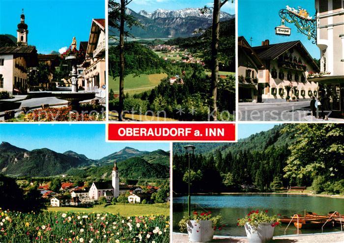 Oberaudorf mit Seepartie