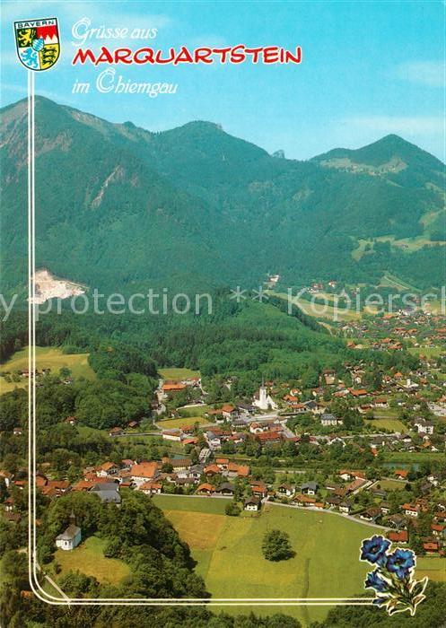 Marquartstein Fliegeraufnahme Chiemgau