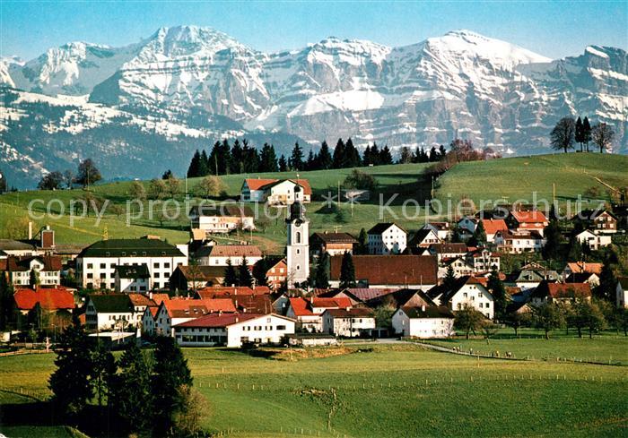 Scheidegg Allgaeu mit Zitterklapfen und Holenke