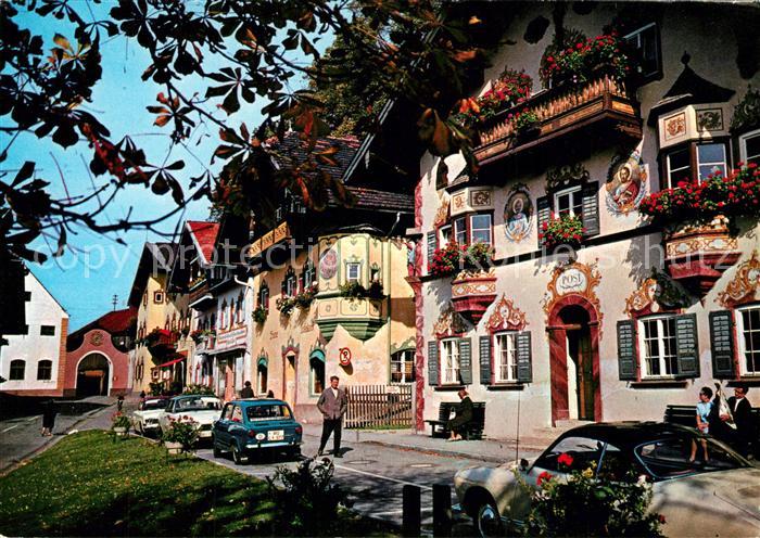 Markt Neubeuern Bemalte Haeuser