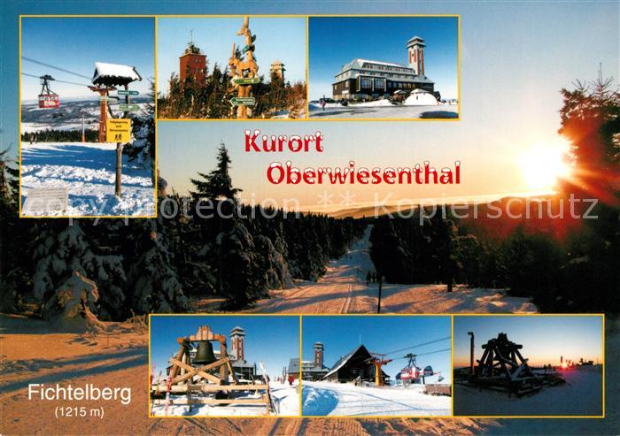 Oberwiesenthal Erzgebirge Fichtelberg Seilbahn Friedensglocke