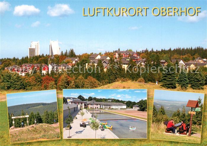 Oberhof Thueringen Fallbach-Trail Kurpark Schneekopf