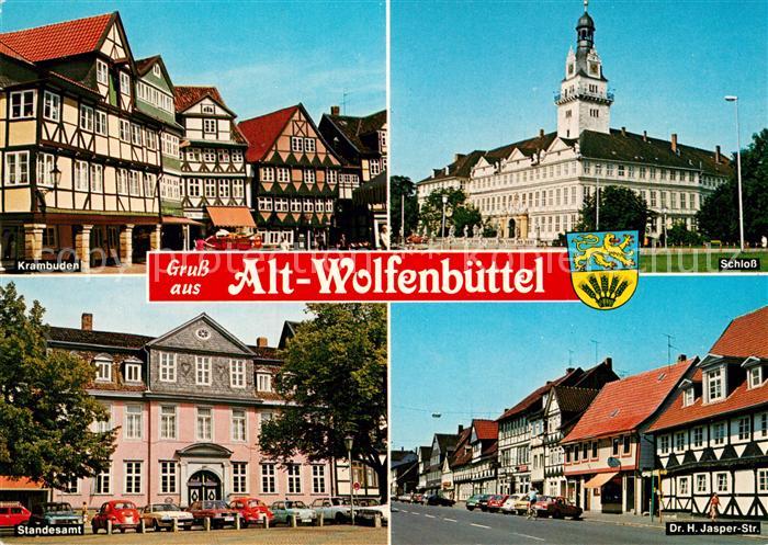 Wolfenbuettel Krambuden Schloss Standesamt Dr. H. Jasper-Str.