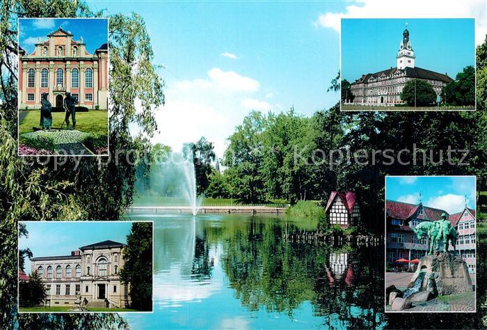 Wolfenbuettel Stadtgraben Kirche Schloss Stadtmarkt Herzog-August-Bibliothek