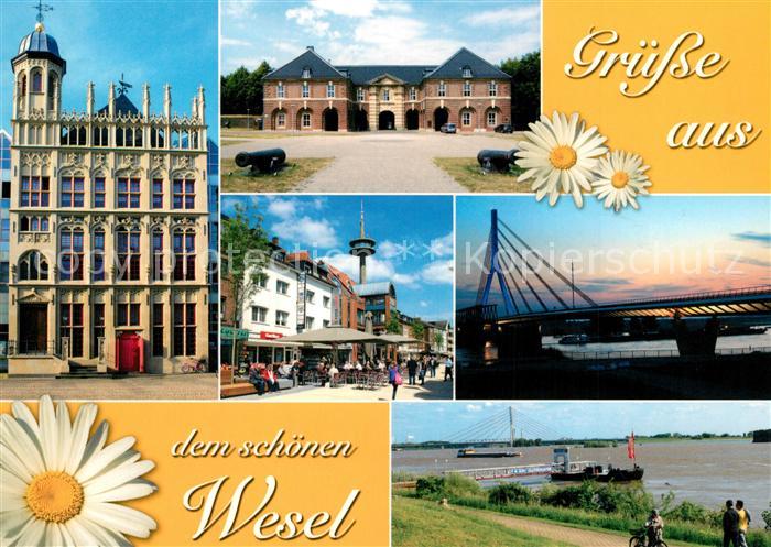 Wesel Rhein Bruecke Rhein