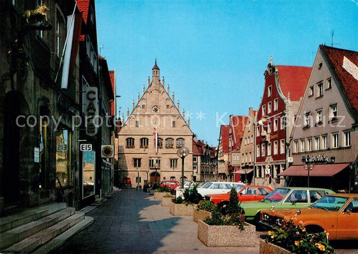 Weissenburg Bayern Luitpoldstrasse Rathaus