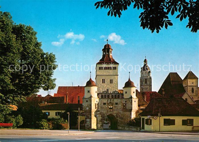 Weissenburg Bayern Ellinger-Tor St.-Andreaskirche