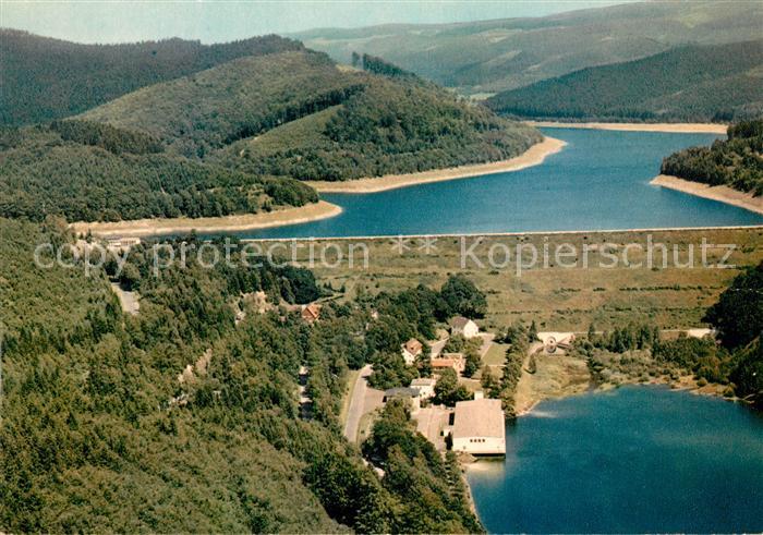 Osterode Harz Fliegeraufnahme Sosetalsperre
