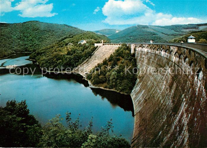 Urfttalsperre zwischen Urftstausee und Obersee