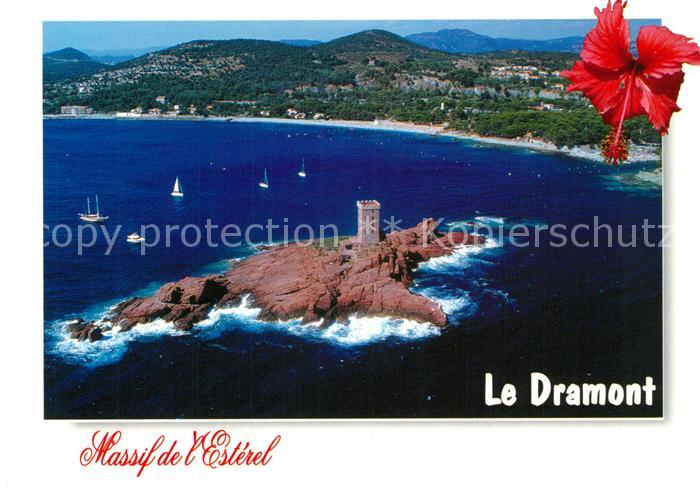Le Dramont Fliegeraufnahme Massif de L Esterel