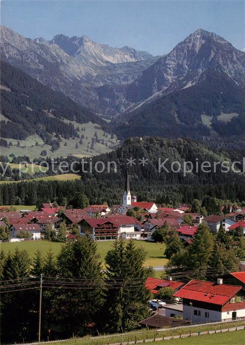 Fischen Allgaeu mit Nebelhorn und Rubihorn