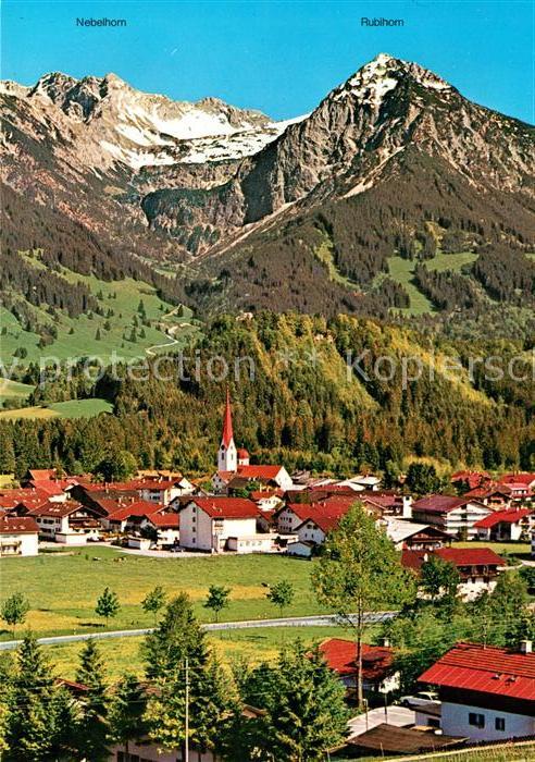 Fischen Allgaeu mit Nebelhorn und Rubihorn