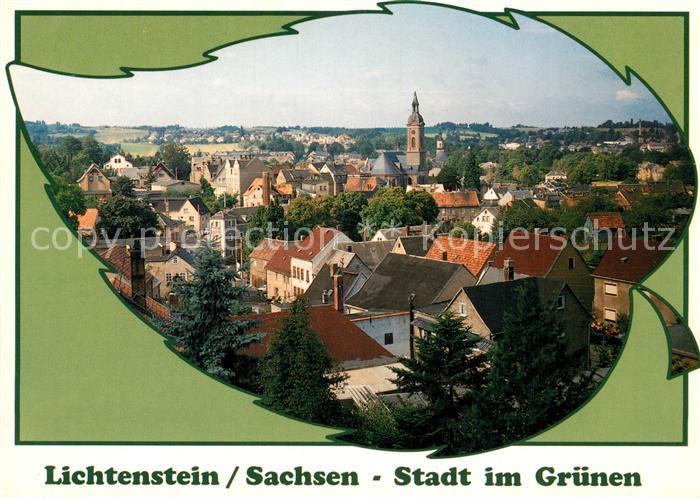 Lichtenstein Sachsen Fliegeraufnahme