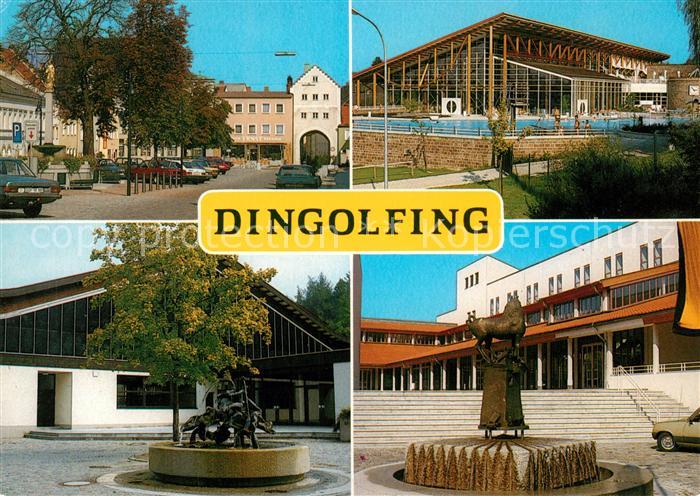 Dingolfing Marienplatz Schwimmbad Caprima Eishalle