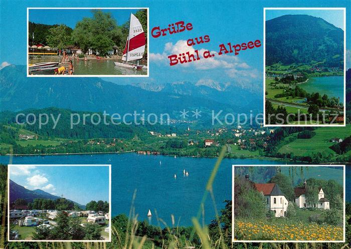 Buehl Alpsee Immenstadt Seepartien Camping