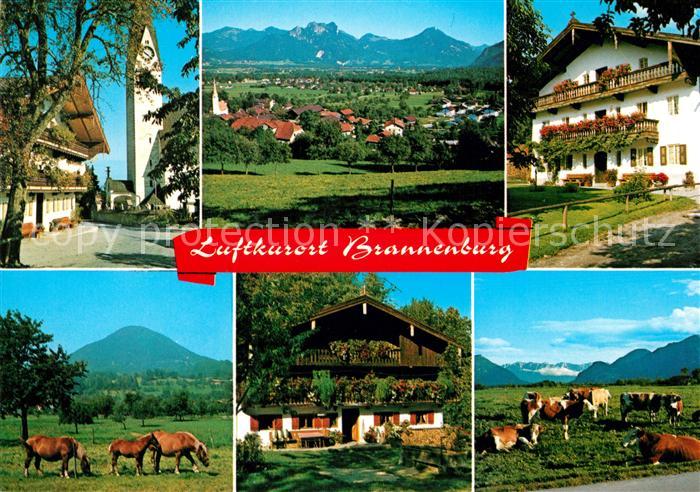 Brannenburg Kuehe Bauernhaus Kirche