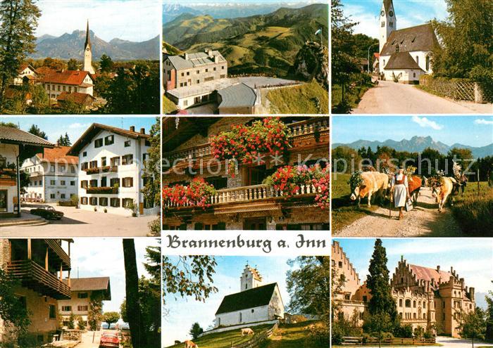 Brannenburg Kuehe Tracht Kirchn Heuberg Schloss