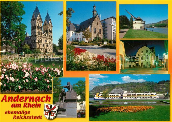 Andernach Rheinpartie Dom