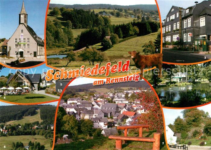 Schmiedefeld Rennsteig Kurpark Skilift Doktor-Wald-Weg