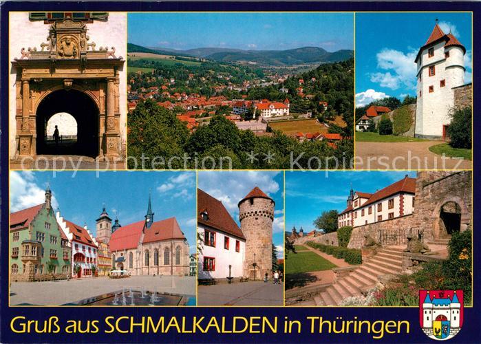 Schmalkalden Thueringen Schloss-Wilhelmsburg Kristallturm Pulverturm