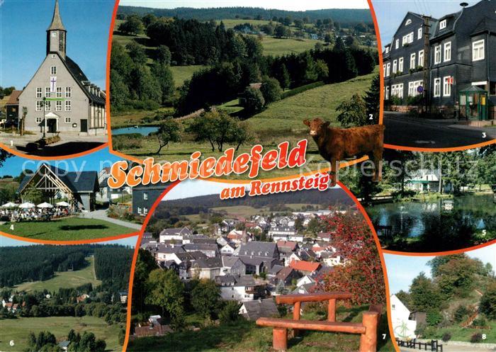 Schmiedefeld Rennsteig Kurpark Skilift am Doktor-Wald