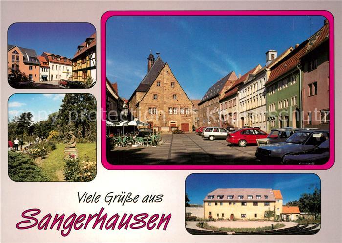 Sangerhausen Suedharz Markt Restaurant Europa-Rosarium Altes-Schloss