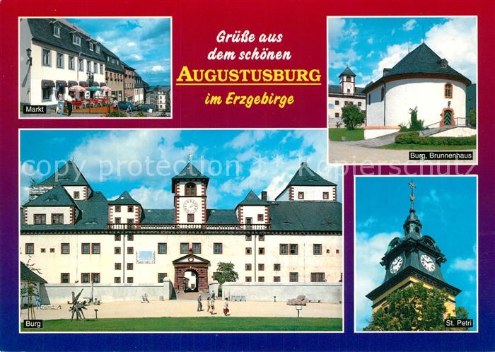 Augustusburg Burg Brunnenhaus St.-Petri