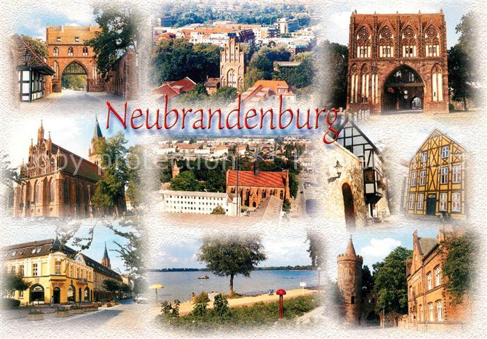 Neubrandenburg Stadt der vier Tore am Tollensesee