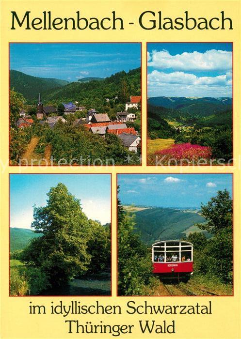 Glasbach Mellenbach Bergbahn Schwarza