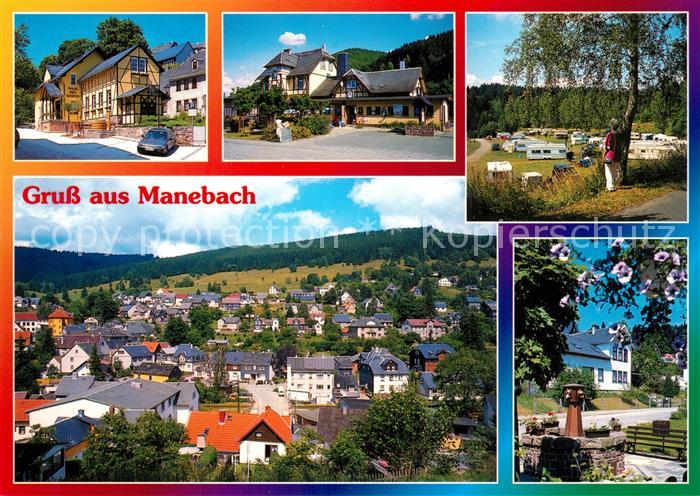 Manebach Haus des Gastes Camping Meyersgrund Maskenbrunnen